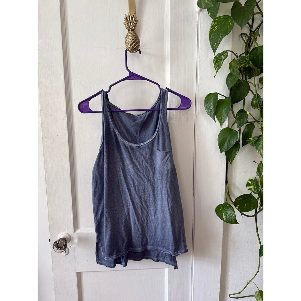 Women’s size medium dark blue tank top
